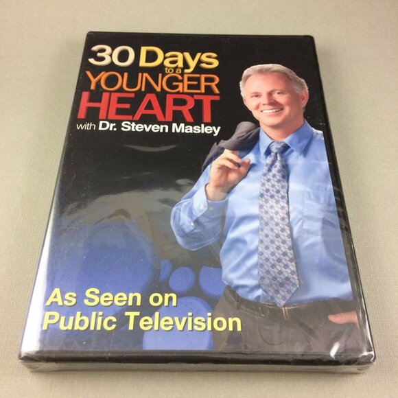2 Dr Steven Masley DVDs Sealed 30 Day Heart Tune-Up & 30 Days Younger Heart PBS - Picture 2 of 12